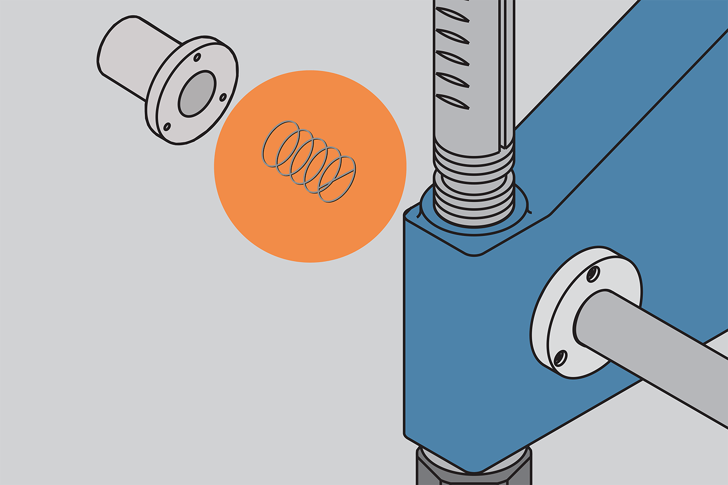 Spare Part #14 Torsion Spring